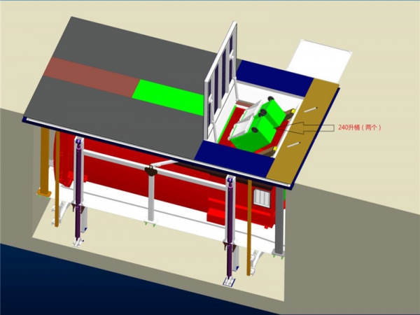 水平移動式景觀地埋式垃圾站 水平移動式景觀地埋式垃圾站